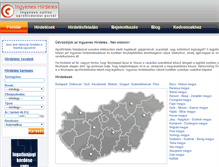 Tablet Screenshot of ingyeneshirdetes.net